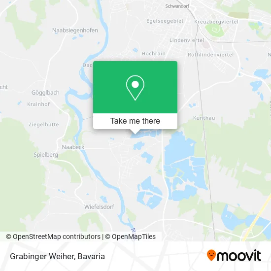 Карта Grabinger Weiher