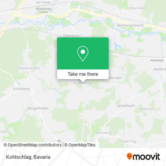 Карта Kohlschlag