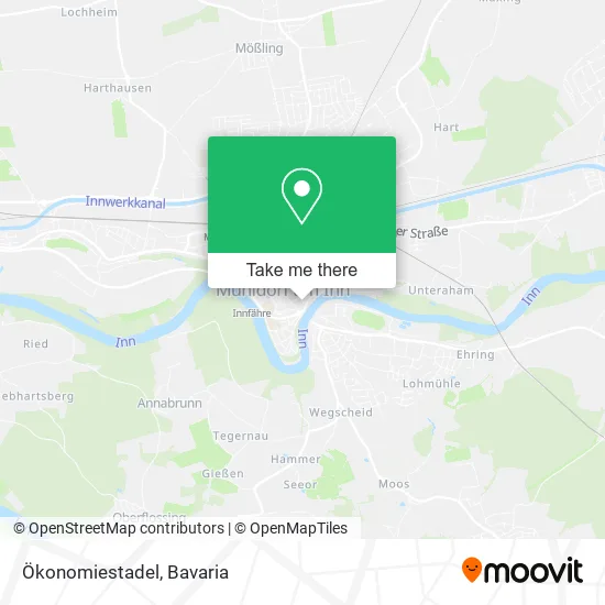Карта Ökonomiestadel