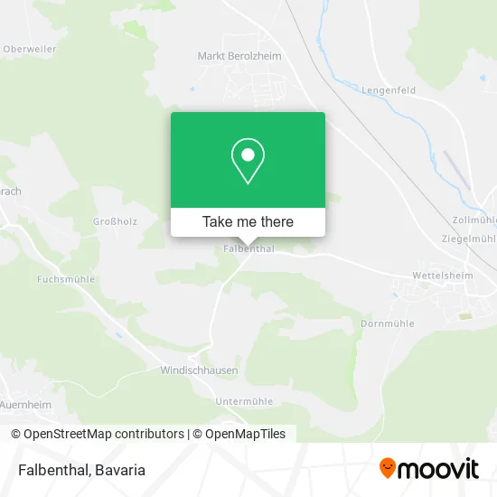 Карта Falbenthal