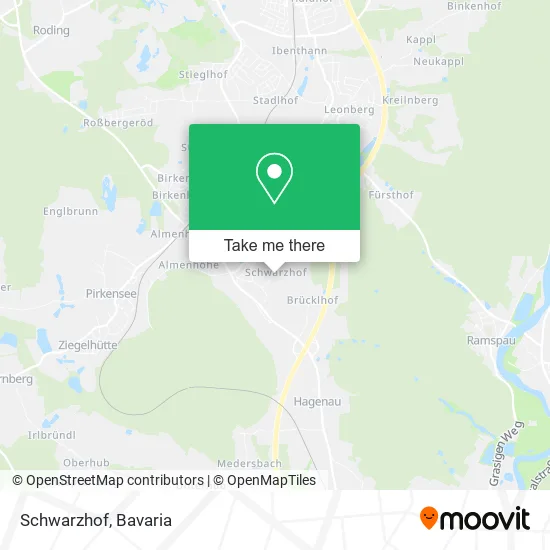 Карта Schwarzhof