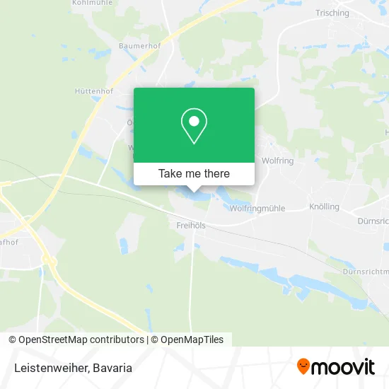 Карта Leistenweiher