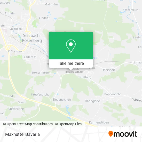 Карта Maxhütte
