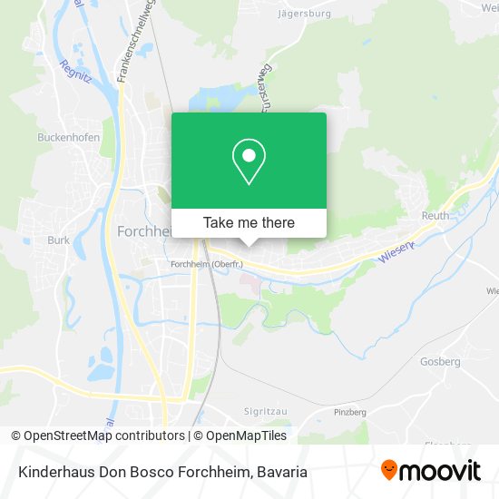Kinderhaus Don Bosco Forchheim map