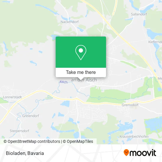 Карта Bioladen