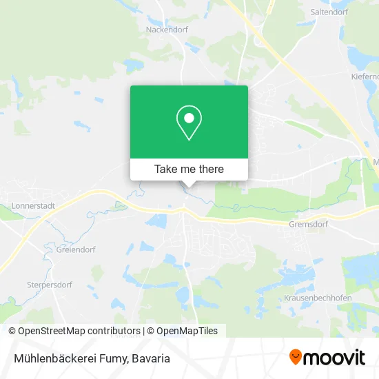 Карта Mühlenbäckerei Fumy