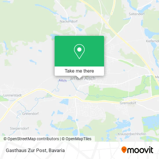 Карта Gasthaus Zur Post