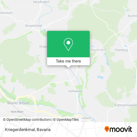 Карта Kriegerdenkmal