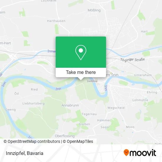 Карта Innzipfel