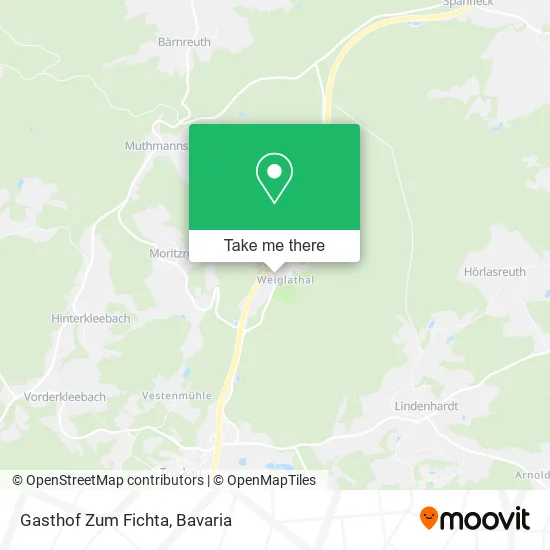 Карта Gasthof Zum Fichta