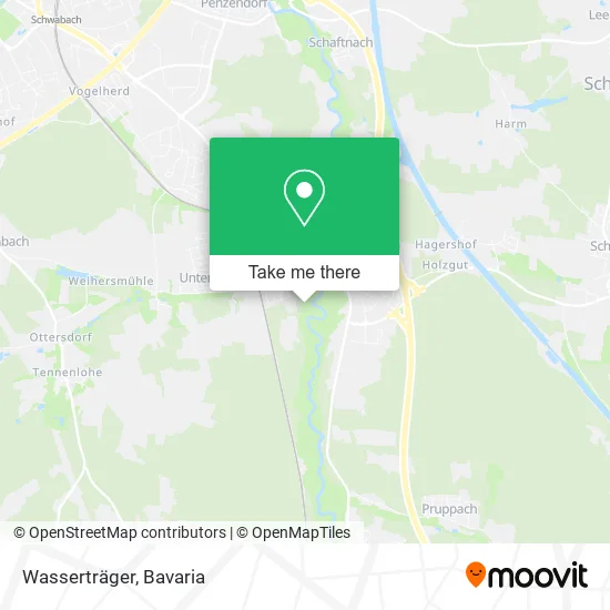 Карта Wasserträger
