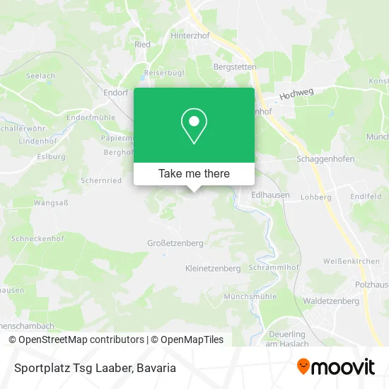 Карта Sportplatz Tsg Laaber