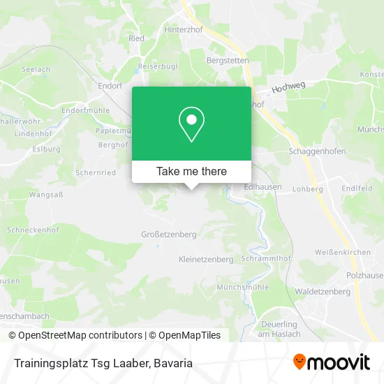 Карта Trainingsplatz Tsg Laaber