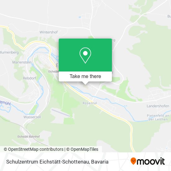 Schulzentrum Eichstätt-Schottenau map