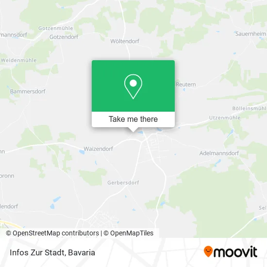 Карта Infos Zur Stadt