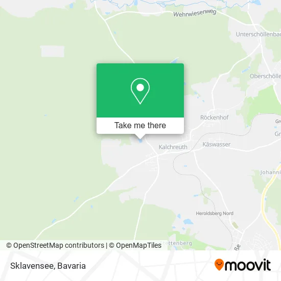 Карта Sklavensee