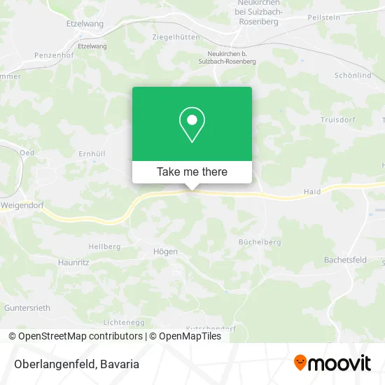 Карта Oberlangenfeld
