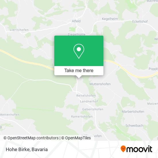 Hohe Birke map