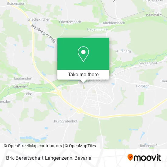 Карта Brk-Bereitschaft Langenzenn