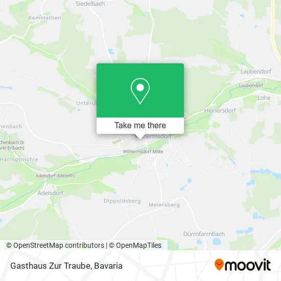 Карта Gasthaus Zur Traube