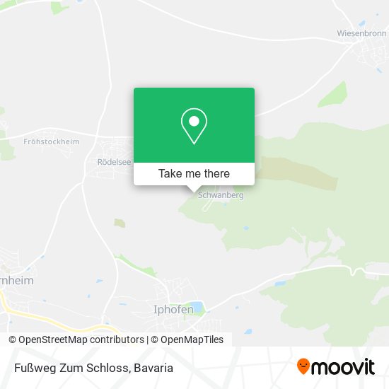Fußweg Zum Schloss map