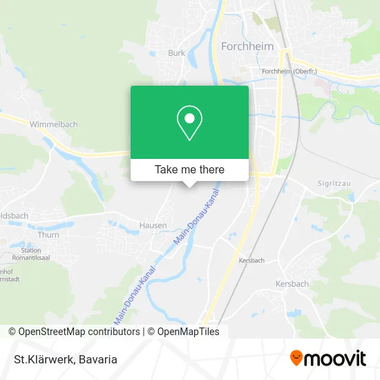 Карта St.Klärwerk