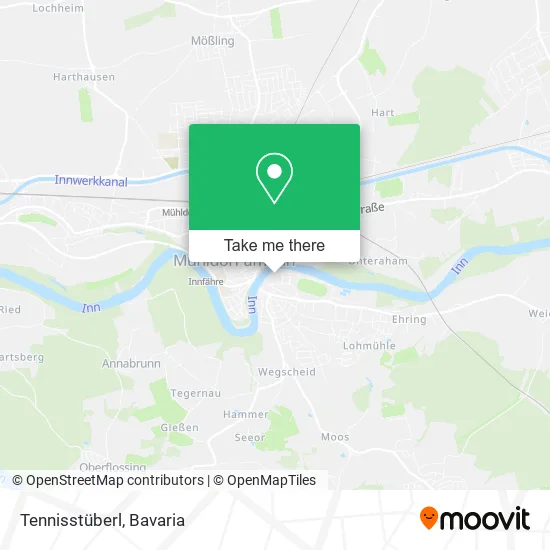 Карта Tennisstüberl