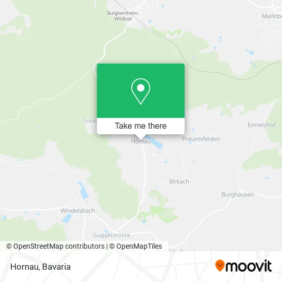 Карта Hornau