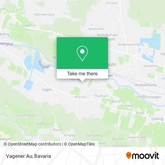 Карта Vagener Au