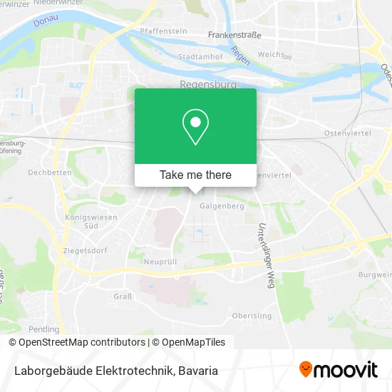 Карта Laborgebäude Elektrotechnik