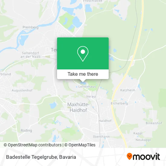 Карта Badestelle Tegelgrube