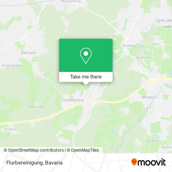 Карта Flurbereinigung