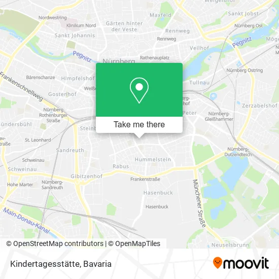 Карта Kindertagesstätte