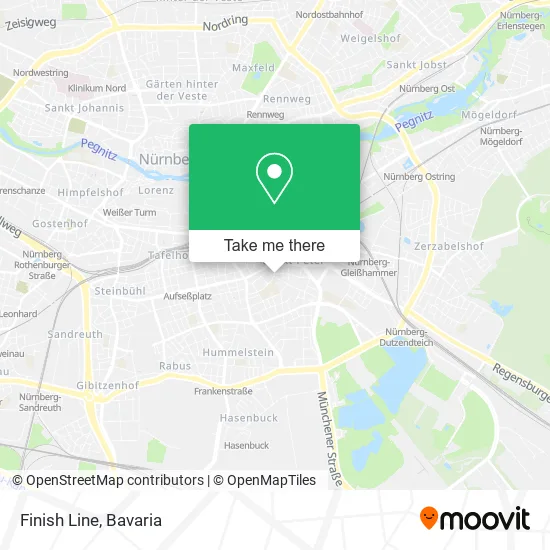 Карта Finish Line