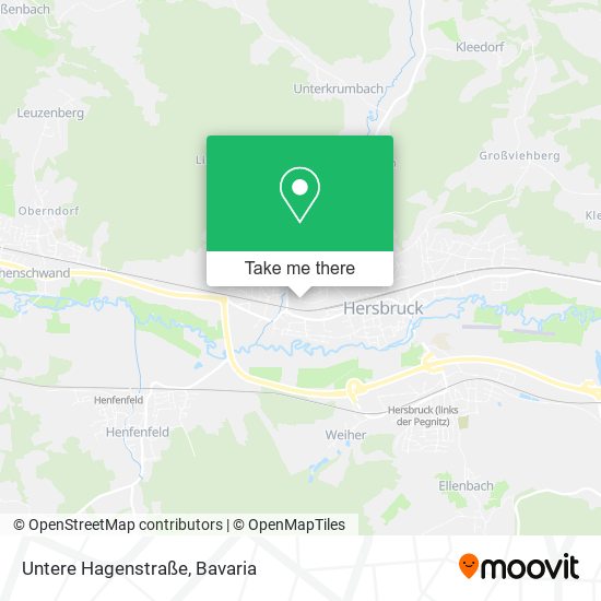 Untere Hagenstraße map
