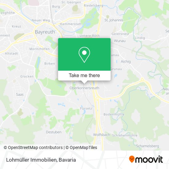 Lohmüller Immobilien map