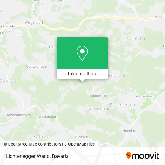 Карта Lichtenegger Wand