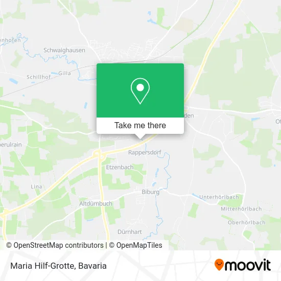 Карта Maria Hilf-Grotte
