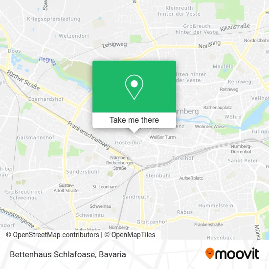 Карта Bettenhaus Schlafoase