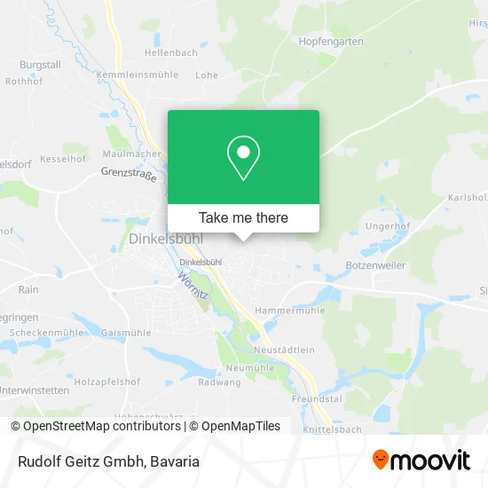 Карта Rudolf Geitz Gmbh