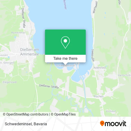 Карта Schwedeninsel