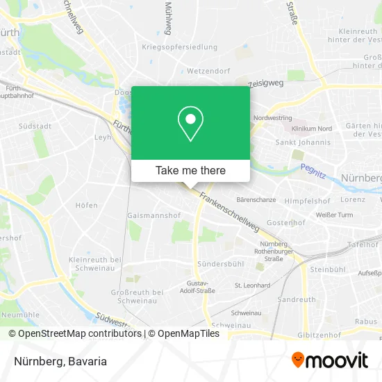 Карта Nürnberg