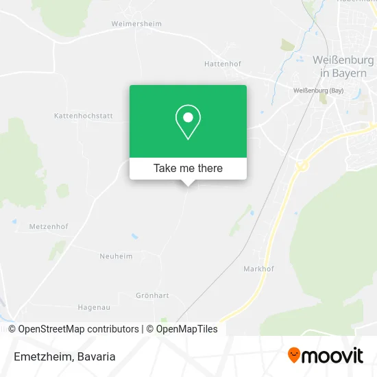 Карта Emetzheim