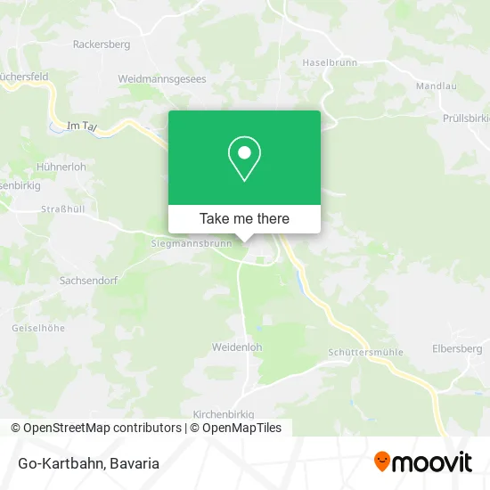Карта Go-Kartbahn