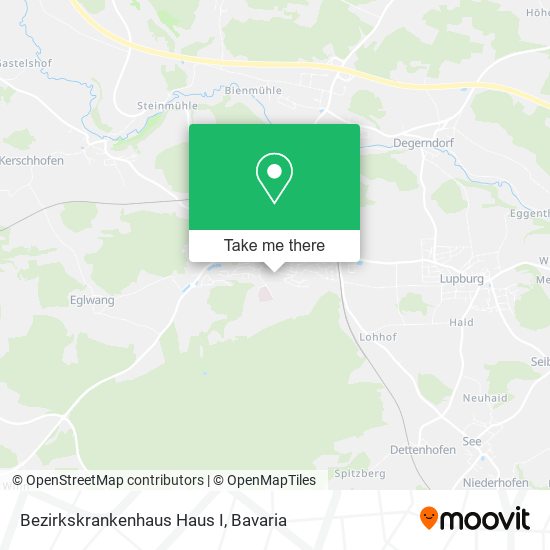 Bezirkskrankenhaus Haus I map