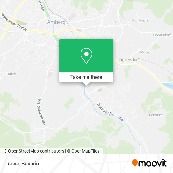 Карта Rewe