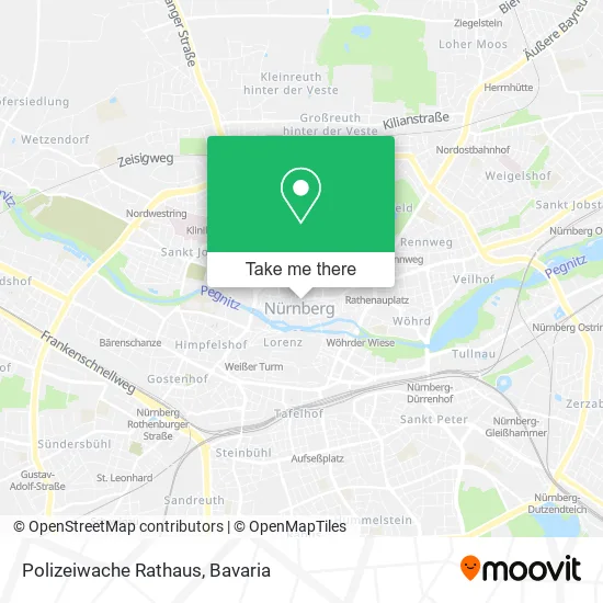 Карта Polizeiwache Rathaus