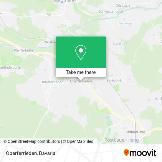 Карта Oberferrieden