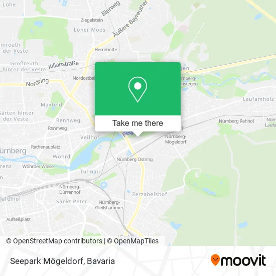 Карта Seepark Mögeldorf