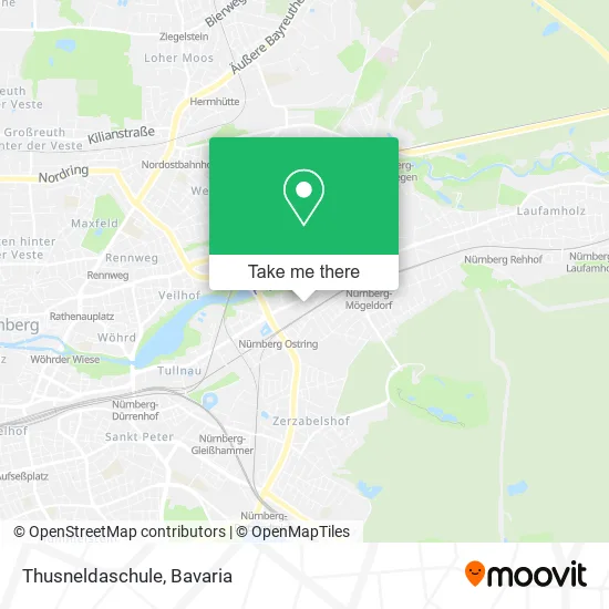 Карта Thusneldaschule